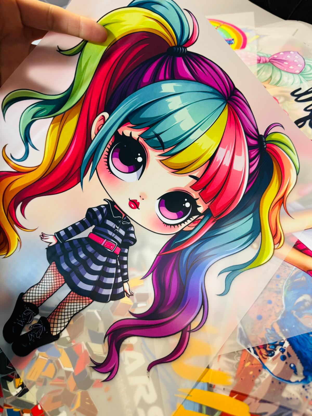 DTF Gang Sheet Transfers – ONE METRE (58x100cm)